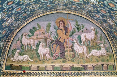 The Good Shepherd, Lunette from Above the Entrance